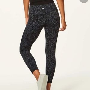 Black Lace Lululemon Align